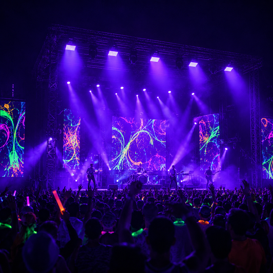 Best Black Light Flood Lights for Outdoor Parties in 2026