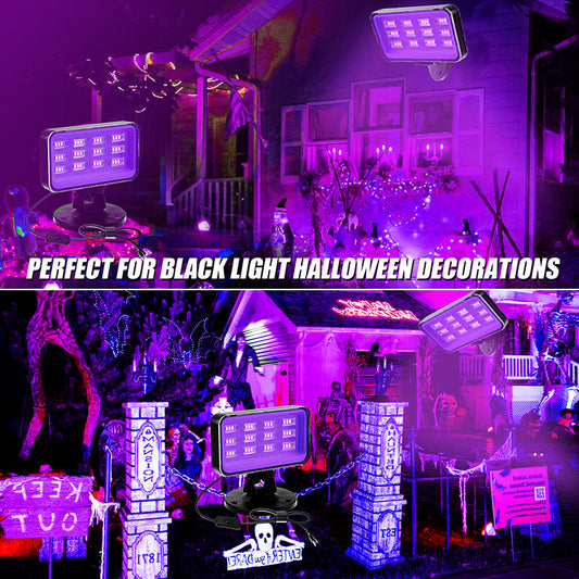 DIY UV Party Decor Ideas with Black Lights