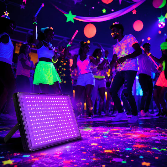 How to Create a Stunning Glow Party with Black Light Flood Lights