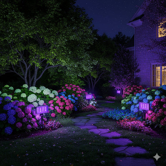 A Complete Guide to Using Outdoor Black Light Spotlights for Garden Accents