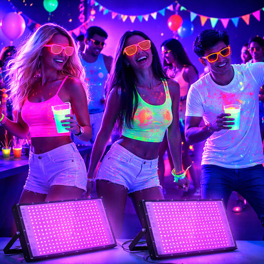 How to Choose the Right Black Light for a Glow Party