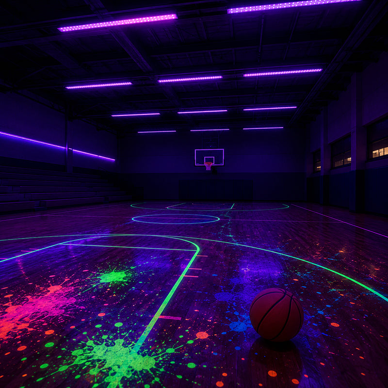 Black Light Bars for Glow-in-the-Dark Sports: Volleyball, Basketball, and More