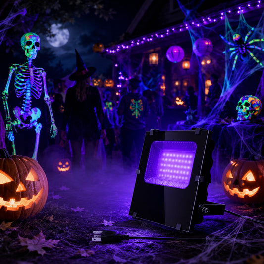 How Many Black Light Flood Lights Do You Need for a Large Room?
