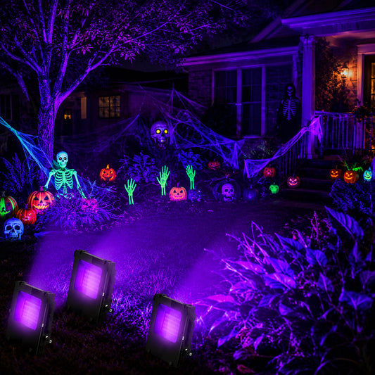 Black Light Flood Lights vs LED Flood Lights: What's the Difference?