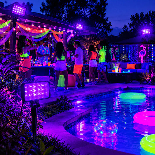 How to Create a Glow Party With UV Spotlights