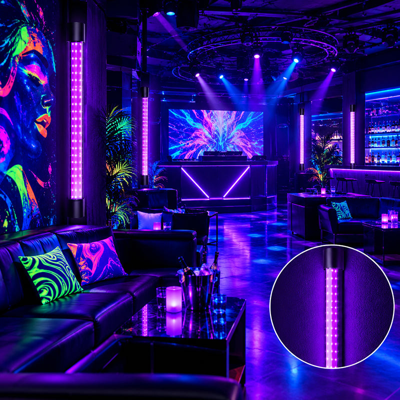 Best Black Light Bar Ideas for DJ Booths, Clubs, and Music Festivals
