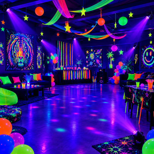 Why Our Black Light Spotlight Is Perfect for Parties
