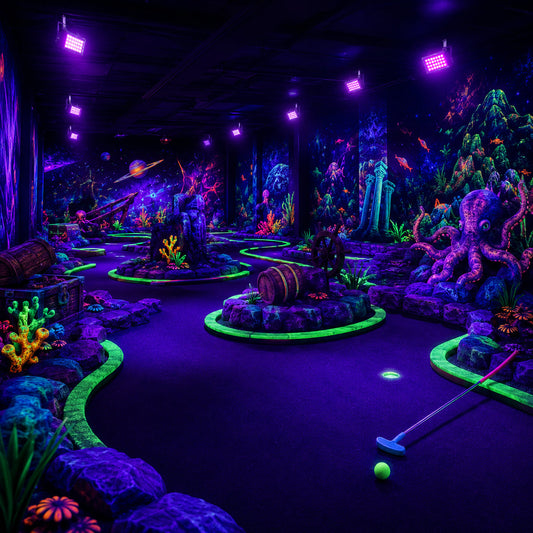 Why UV Lighting Is Popular in Mini Golf Courses
