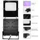 Waygor 120W LED Black Lights Outdoor, High Power Black Light Flood Lights Waterproof IP66 Blacklight Flood Light 395nm Plug in Black Light Spotlight for Glow Party Large Space, Halloween (2 Pack)