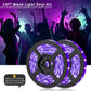 Waygor 33ft LED Black Light Strip Kit, Blacklight Strip Lights 395nm to 405nm UV Black Light LED Strips Flexible 12V Blacklights Non-waterproof Black Lights for Bedroom Glow Party Halloween