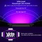 Waygor 120W LED Black Lights Outdoor, High Power Black Light Flood Lights Waterproof IP66 Blacklight Flood Light 395nm Plug in Black Light Spotlight for Glow Party Large Space, Halloween (2 Pack)