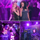30W Black Light Spotlight Outdoor - Waygor High Power LED Outdoor Black Light Spot Light IP66 Waterproof Blacklight Spotlight 395nm Blacklight Spot Lights with Plug for Glow Party, Halloween (2 Pack)